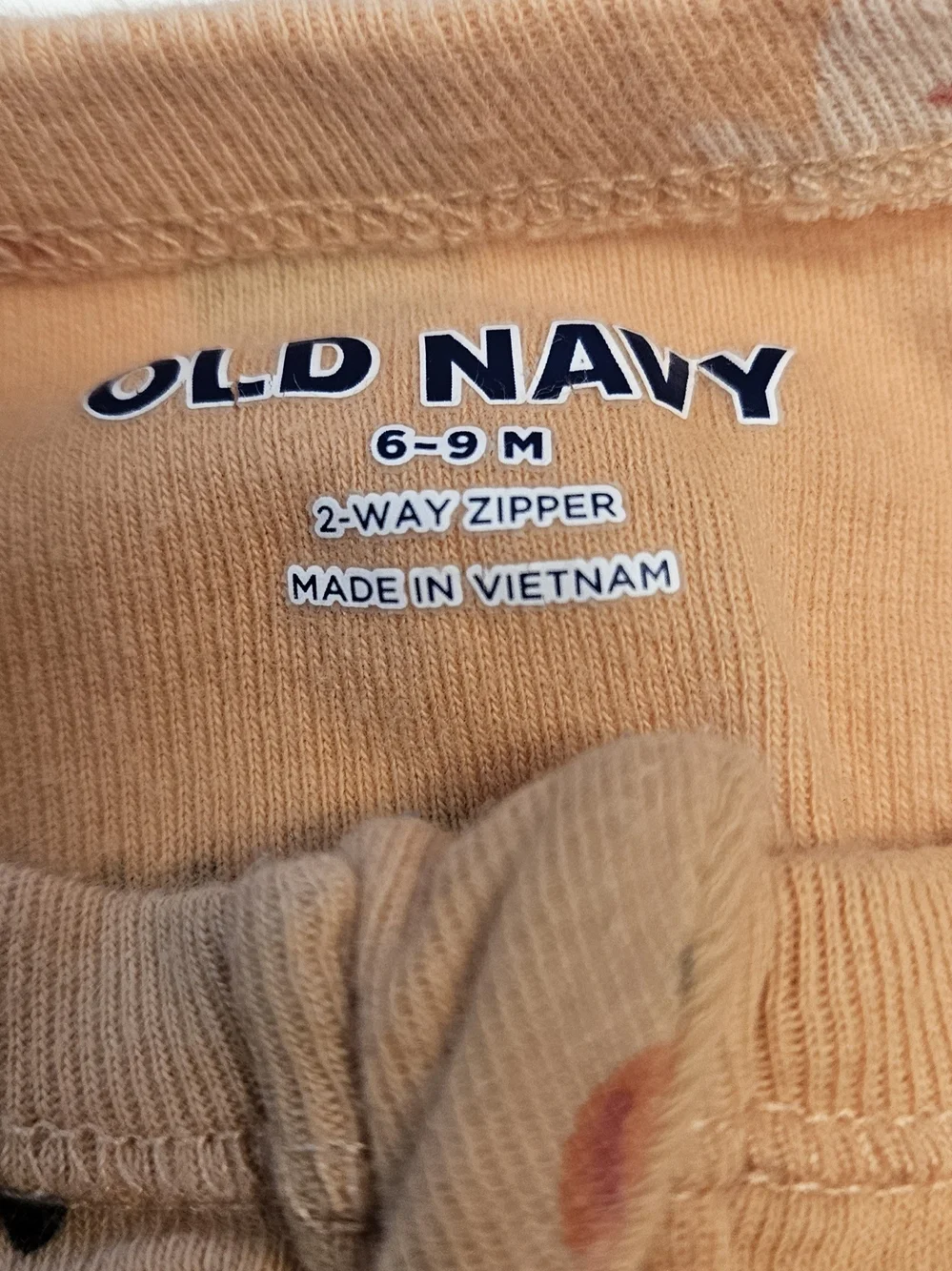 Old Navy light orange